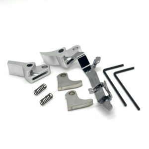 ⚡ New: Race Value Glock FRT V2 6061 Aluminum Trigger Bar Kit 2x Shoe (Silver Curve and Flat) Gen 1 2 3 4, 9mm, .40, .357