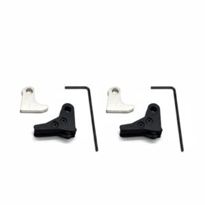 ⚡ New: Race 2 PACK GLOCK POLYMER V3 Trigger Shoe Kit with Safety and Curved Steel Trip