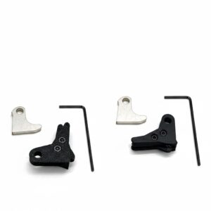 Alternative view of ⚡ New: Race 2 PACK GLOCK POLYMER V3 Trigger Shoe Kit with Safety and Curved Steel Trip