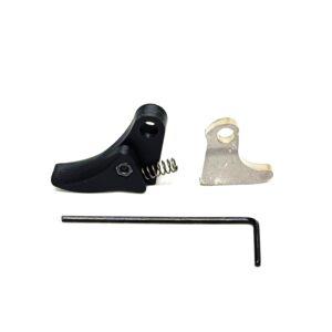 Alternative view of ⚡ New: Race POLYMER GLOCK FRT V2 TRIGGER SHOE KIT – Curved Black