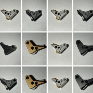 Alternative view of ⚡ New: Race Glock Standard Semi-Auto 6061 Aluminum Flat Glock Trigger Shoe Gen 1 2 3 4 for All Glocks