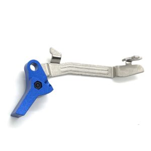 ⚡ New: Race Glock 43 43X 48 FRT V2 DROP IN Trigger Bar Kit / Flat or Curve Aluminum Shoe w/ Steel Curved Trip