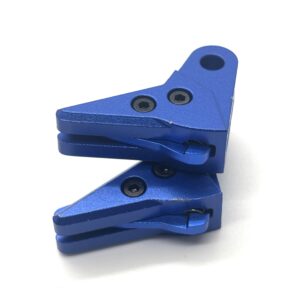 Alternative view of ⚡ New: Race BLEM-CHIP Standard Semi-Auto Royal Blue 6061 Aluminum Flat Glock Trigger