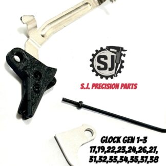 Alternative view of ⚡ New: Race GLOCK FRT POLYMER V3 BAR GEN 1 2 3 with Safety and Curved Steel Trip for 17 19 22 26 27