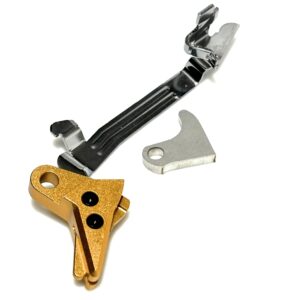 ⚡ New: Race GLOCK FRT V3 6061 ALUMINUM TRIGGER SHOE & BAR KIT, Gen 1 2 3 4, 9mm, .40, .357